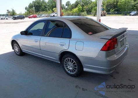 2005 Honda Civic Lx from USA, damaged, VIN 2HGES16525H601651